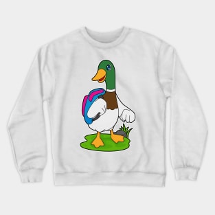 Duck Hiker Backpack Crewneck Sweatshirt